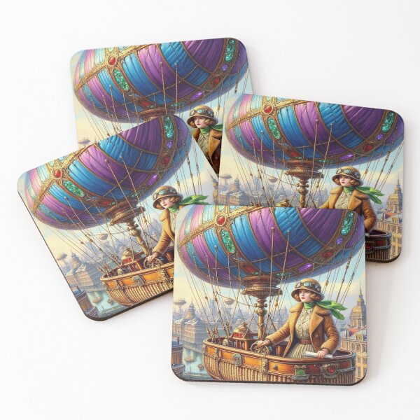 Item preview, airship flight designed and sold by ThatRockChic.