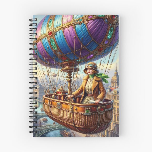 Item preview, airship flight designed and sold by ThatRockChic.