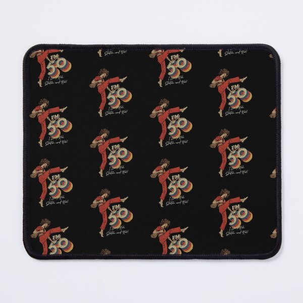 Item preview, Sally OMalley I'm 50 I Like To Kick Stretch And Kick designed and sold by THE-Evockers.