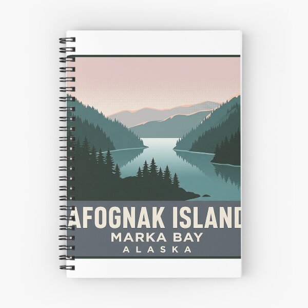 Item preview, Marka Bay Afognak Island Alaska Dawn Sticker designed and sold by DetourDgn.