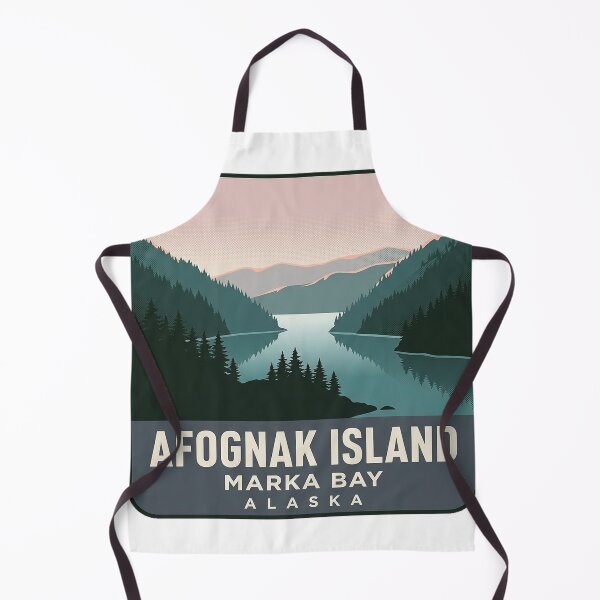 Item preview, Marka Bay Afognak Island Alaska Dawn Sticker designed and sold by DetourDgn.