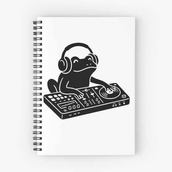 Item preview, DJ Frog designed and sold by Surprised Hen.