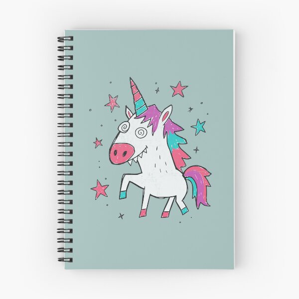 Item preview, Funny Crazy Derpy Unicorn Swirl Eyes Magical Star designed and sold by Studio Bootleg.