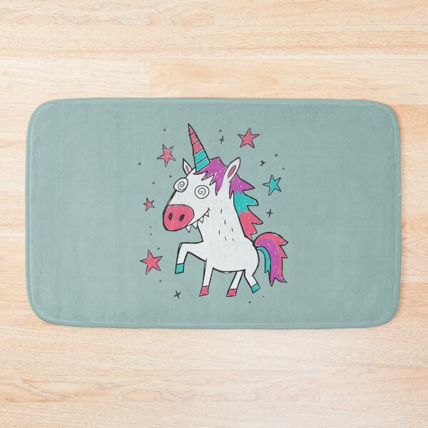 Item preview, Funny Crazy Derpy Unicorn Swirl Eyes Magical Star designed and sold by Studio Bootleg.