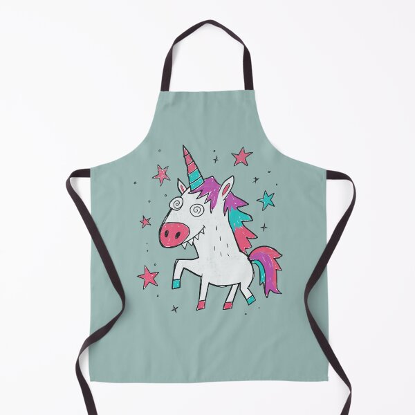 Item preview, Funny Crazy Derpy Unicorn Swirl Eyes Magical Star designed and sold by Studio Bootleg.