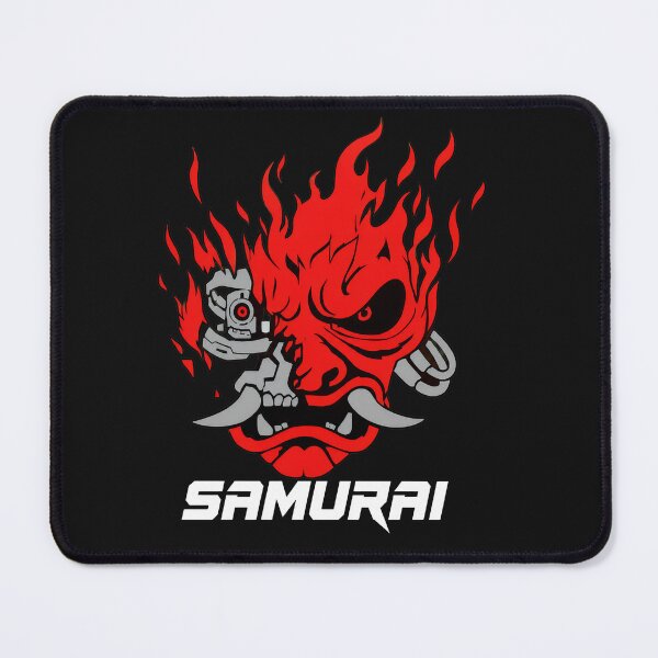 Item preview, Cyberpunk Samurai Mask Flames designed and sold by Frisanto.
