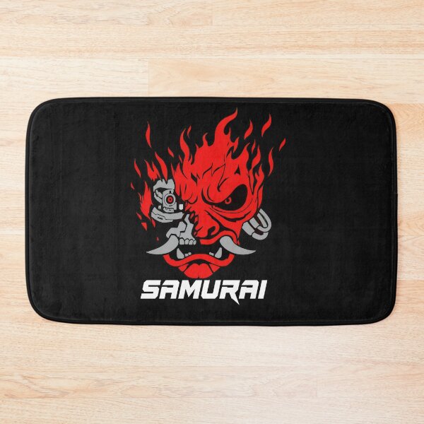 Item preview, Cyberpunk Samurai Mask Flames  designed and sold by Frisanto.