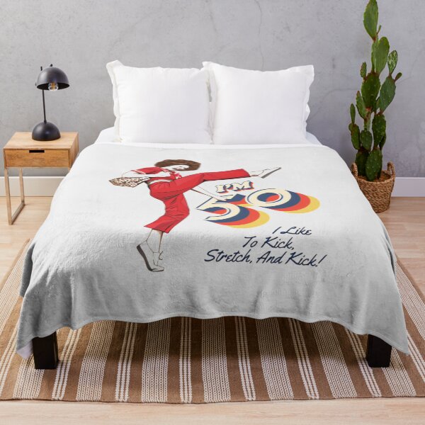 Item preview, Sally OMalley I'm 50 I Like To Kick Stretch And Kick designed and sold by THE-Evockers.