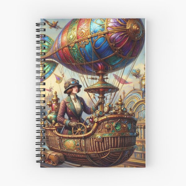 Item preview, airship flight designed and sold by ThatRockChic.