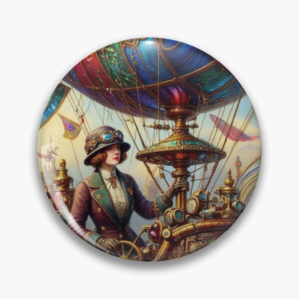 Item preview, airship flight designed and sold by ThatRockChic.