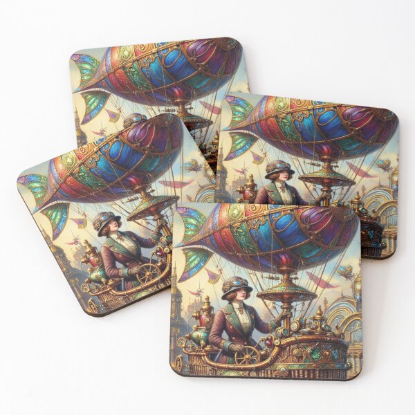 Item preview, airship flight designed and sold by ThatRockChic.