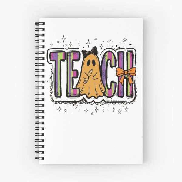 Item preview, Preppy Teach Boo Ghost Coquette, Ghost Halloween, Fall , Lace Halloween, Teacher Halloween, Fall Teacher  designed and sold by AARABwino.