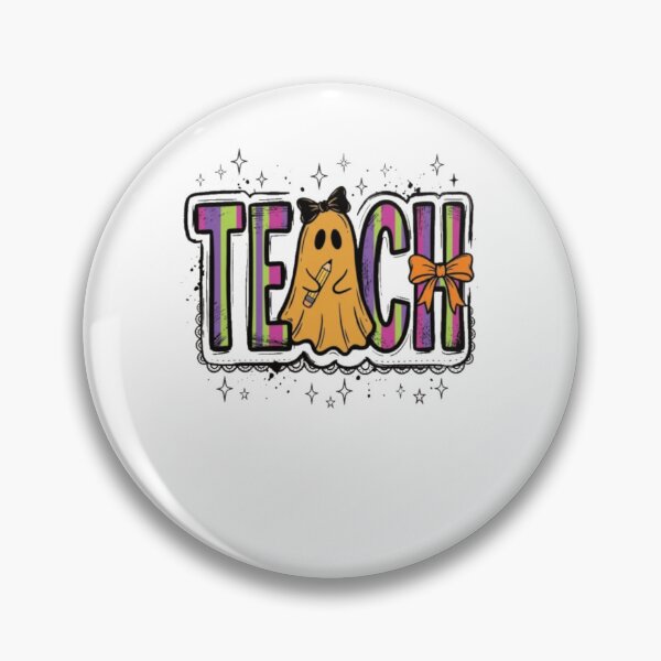 Item preview, Preppy Teach Boo Ghost Coquette, Ghost Halloween, Fall , Lace Halloween, Teacher Halloween, Fall Teacher  designed and sold by AARABwino.