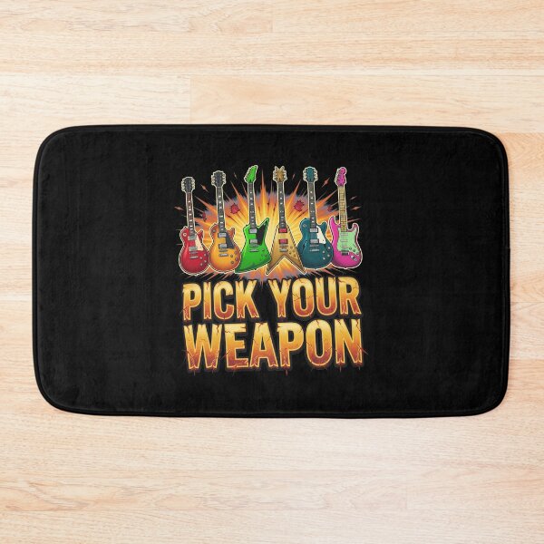 Item preview, Pick Your Weapon Guitar Selection Explosion designed and sold by Jailynoppefhj.