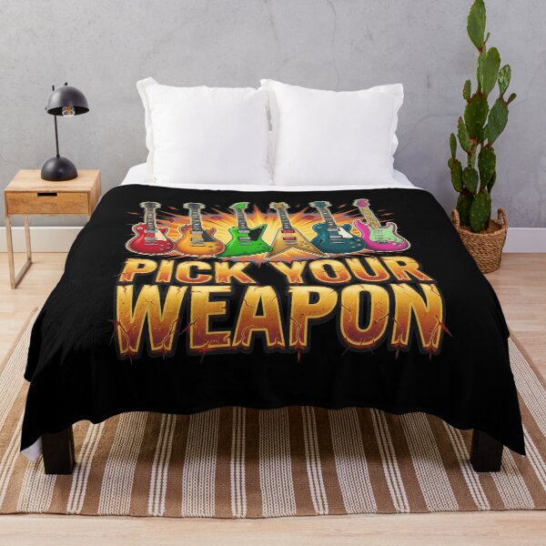 Item preview, Pick Your Weapon Guitar Selection Explosion designed and sold by Jailynoppefhj.