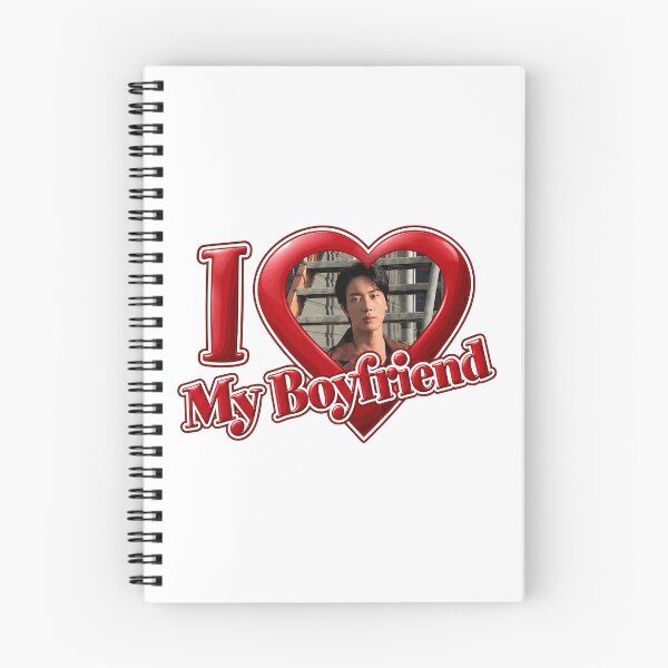 Item preview, I Love My Boyfriend Heart Tee designed and sold by EvelettKus.