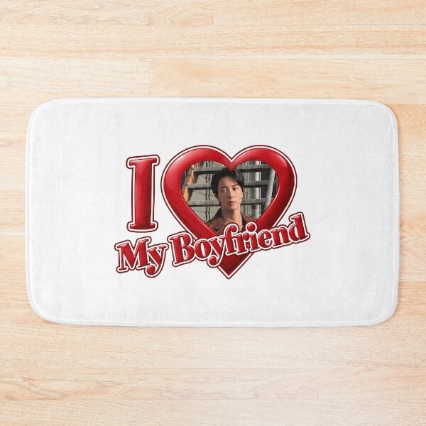 Item preview, I Love My Boyfriend Heart Tee designed and sold by EvelettKus.
