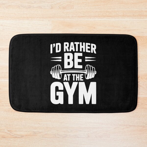 Item preview, I'd Rather Be At The Gym designed and sold by Frank Ring.