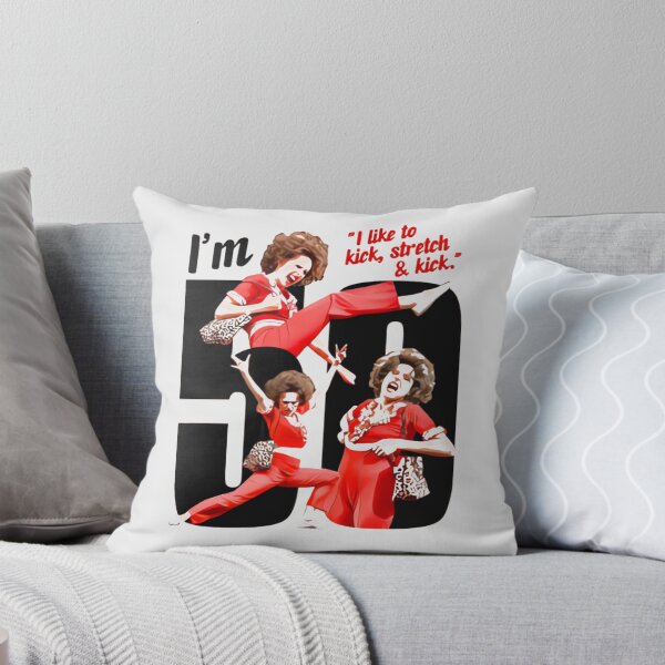 Item preview, Sally OMalley I'm 50 I Like To Kick Stretch And Kick designed and sold by THE-Evockers.