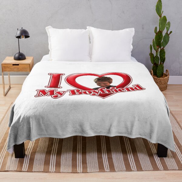 Item preview, I Love My Boyfriend Heart Graphic Tee designed and sold by vuthienduy.