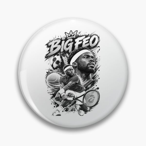 Item preview, Big Foe Tennis Warrior | Powerful Tennis Champion Sports Art designed and sold by Art Wave Studio.