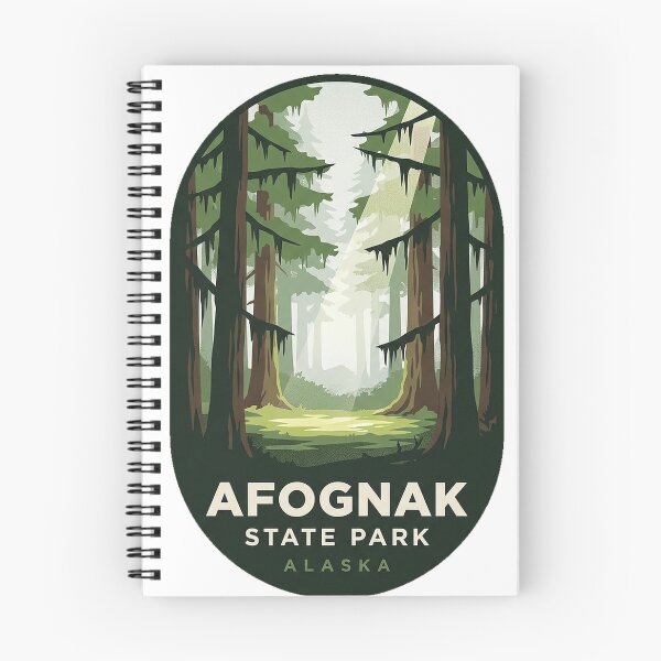 Item preview, Afognak Island Old-Growth Spruce Forest Sticker designed and sold by DetourDgn.