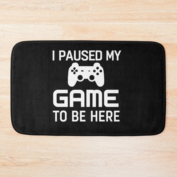 Item preview, I Paused My Game To Be Here Pixel Controller designed and sold by Frisanto.