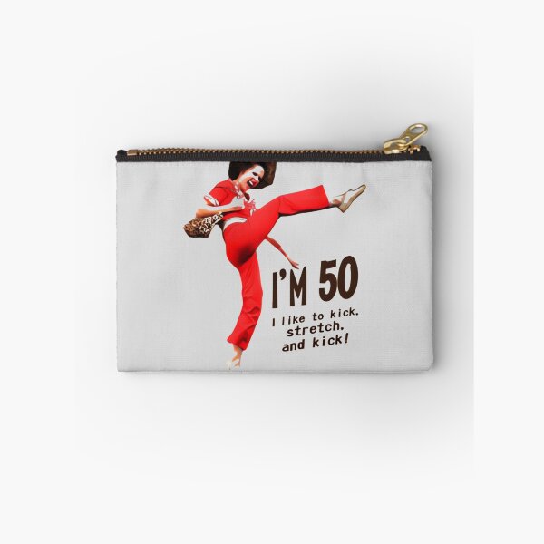 Item preview, Sally OMalley I'm 50 I Like To Kick Stretch And Kick designed and sold by THE-Evockers.