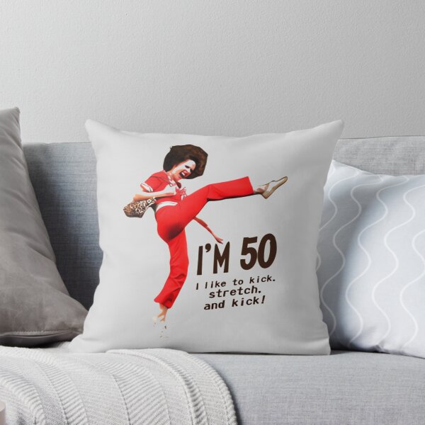 Item preview, Sally OMalley I'm 50 I Like To Kick Stretch And Kick designed and sold by THE-Evockers.