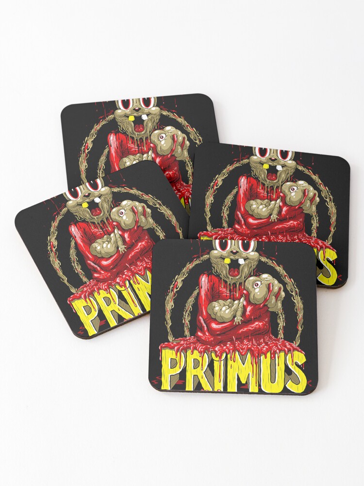 Thumbnail 1 of 5, Coasters (Set of 4), Frizzle Fry designed and sold by MixCreativ.