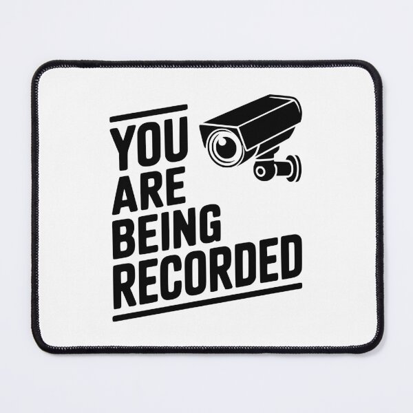 Item preview, You Are Being Recorded designed and sold by Frank Ring.