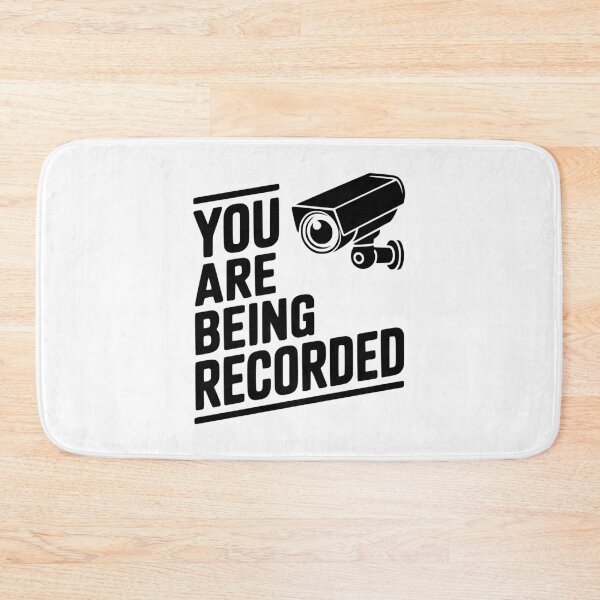 Item preview, You Are Being Recorded designed and sold by Frank Ring.