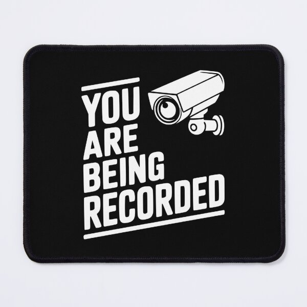 Item preview, You Are Being Recorded designed and sold by Frank Ring.