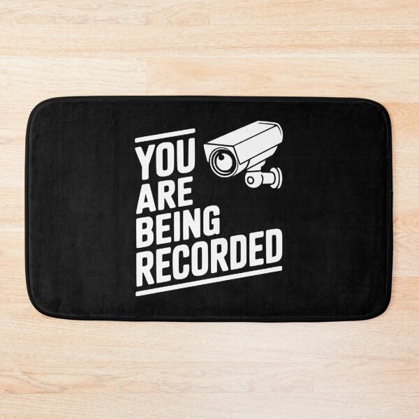 Item preview, You Are Being Recorded designed and sold by Frank Ring.