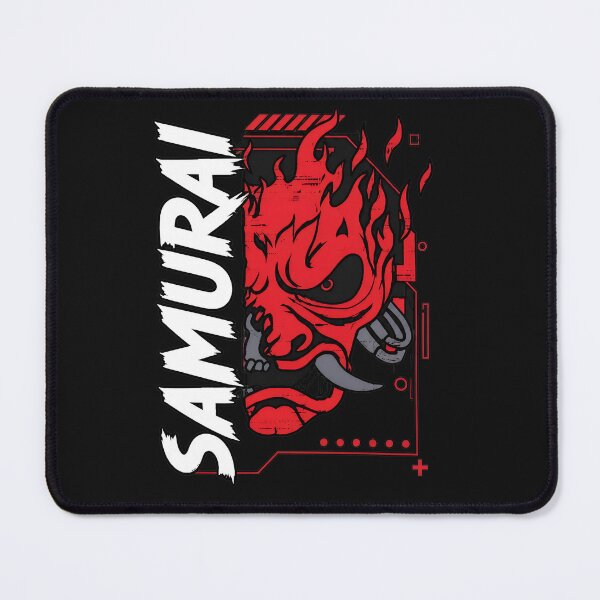 Item preview, Samurai Oni Mask Cyberpunk Flame  designed and sold by Frisanto.