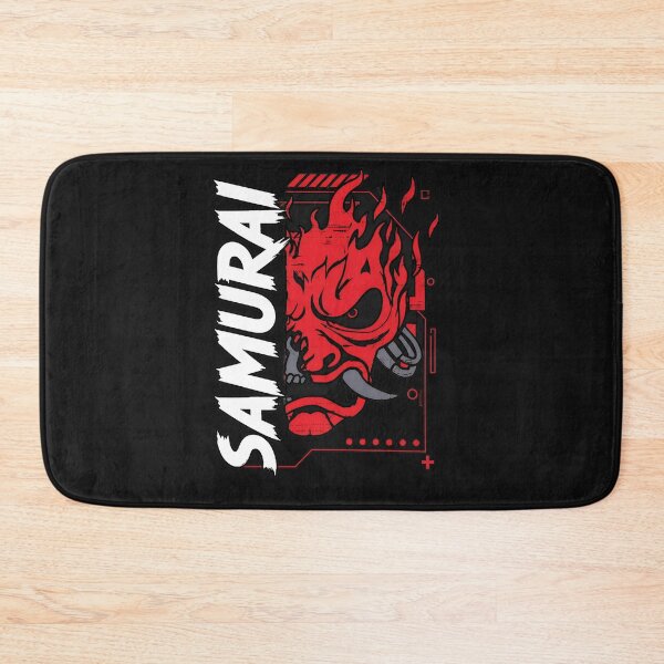 Item preview, Samurai Oni Mask Cyberpunk Flame  designed and sold by Frisanto.