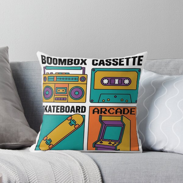 Item preview, Retro 80s Nostalgia Boombox Cassette Skateboard Arcade designed and sold by iwzzuel.