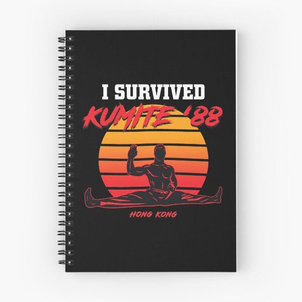 Item preview, I Survived Kumite 88 Hong Kong Retro Sunset designed and sold by BRRMAN.