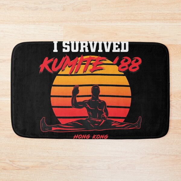 Item preview, I Survived Kumite 88 Hong Kong Retro Sunset designed and sold by BRRMAN.