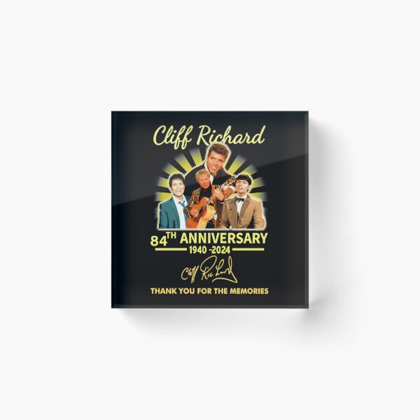 Item preview, Cliff Rchrd  Signature  For The Memories designed and sold by Art-polar.