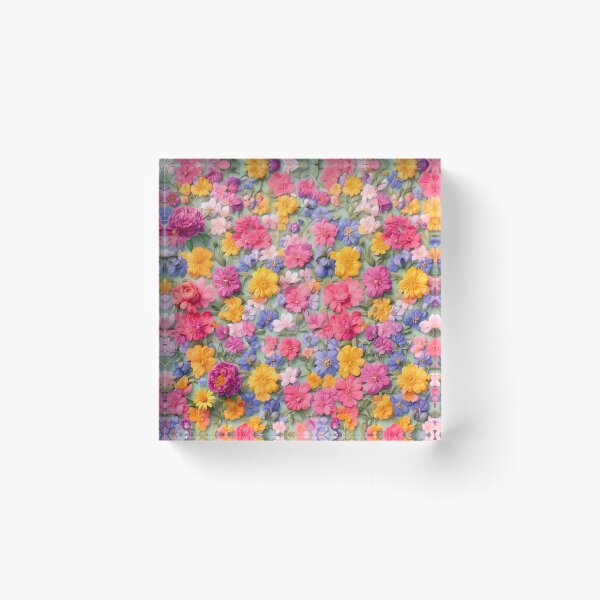 Item preview, Vibrant Floral Field Pattern designed and sold by ShopValueBiz.