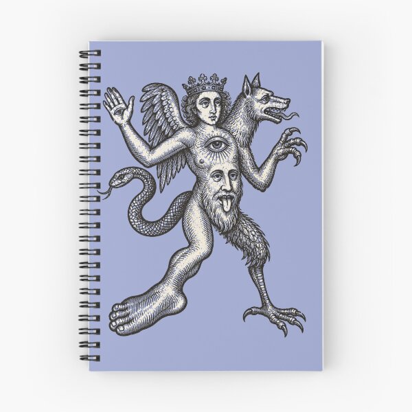 Item preview, Weird Medieval Chimera Vintage Woodcut designed and sold by CJLindy.