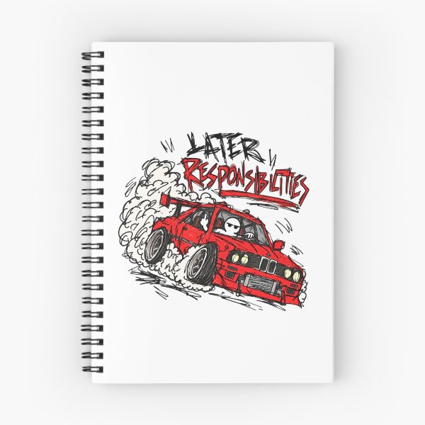 Item preview, Responsible For My Bad Decisions Funny Drift designed and sold by MonkiFlipp.