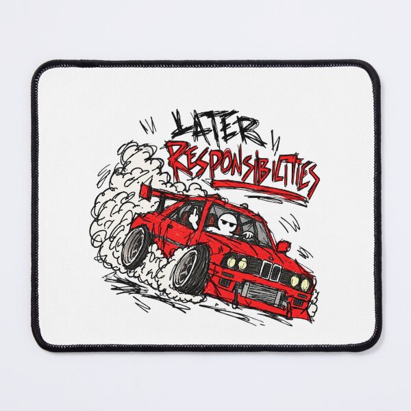 Item preview, Responsible For My Bad Decisions Funny Drift designed and sold by MonkiFlipp.