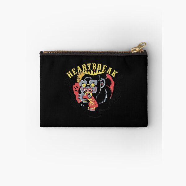 Item preview, Crowned Gorilla Eating Heart Tattoo Art designed and sold by BRRMAN.