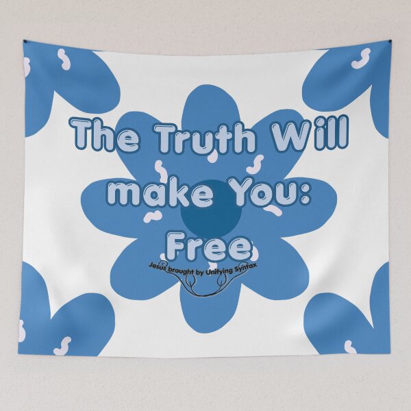 Item preview, The Truth will Make You Free - Inspiring Motivational Minimalism Products designed and sold by UnifyingSyntax.