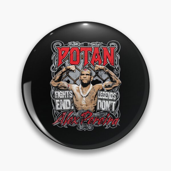 Item preview, Poatan Legends Don't End Combat Portrait designed and sold by BRRMAN.