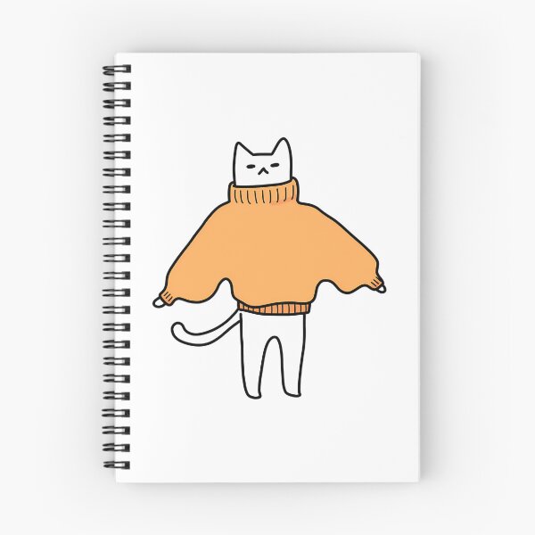 Item preview, Cat Sweater Orange designed and sold by mismesss.