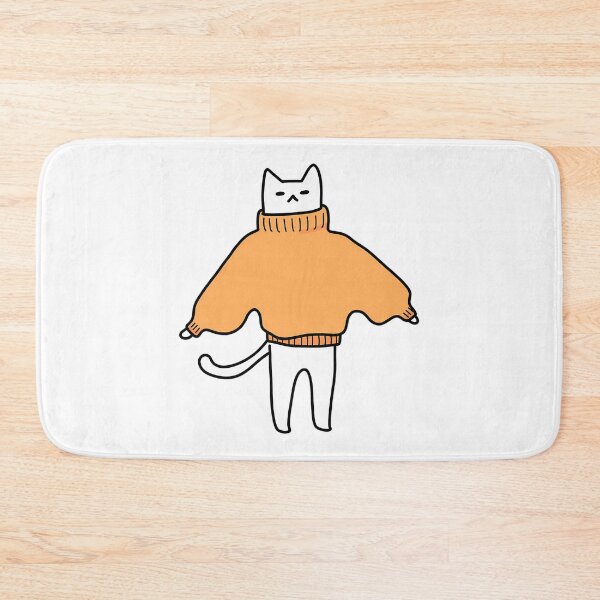 Item preview, Cat Sweater Orange designed and sold by mismesss.