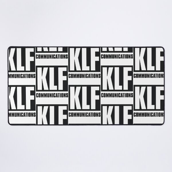 Item preview, Klf Communications (Black Bg White Letters) designed and sold by Kerai Storeyo.